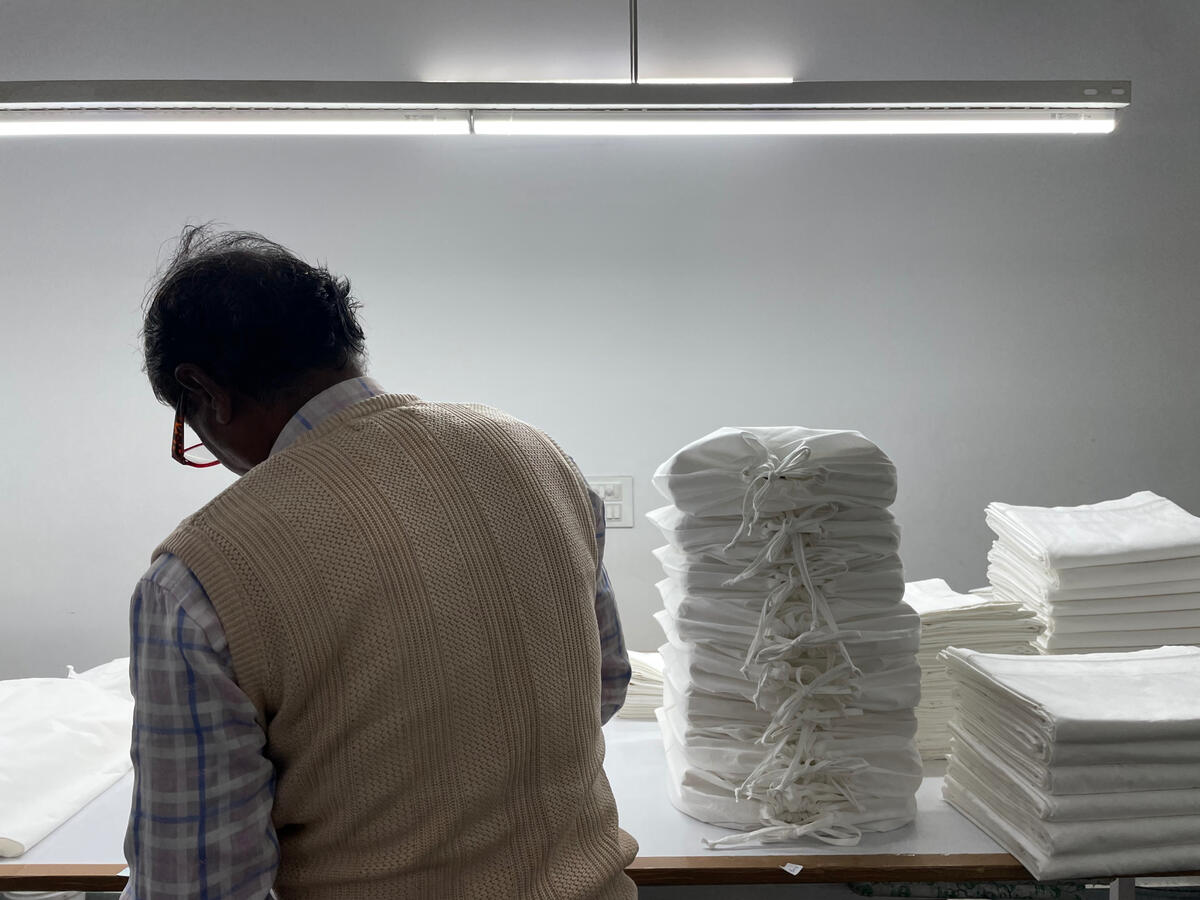 Finishing and packing in progress, 2024